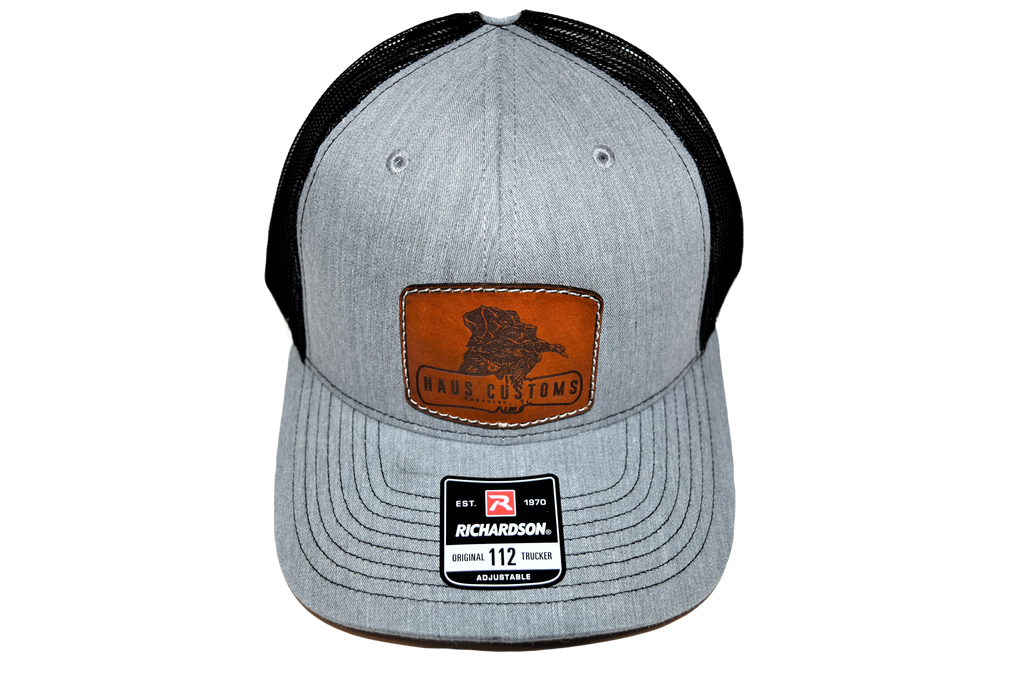Grey with Black mesh