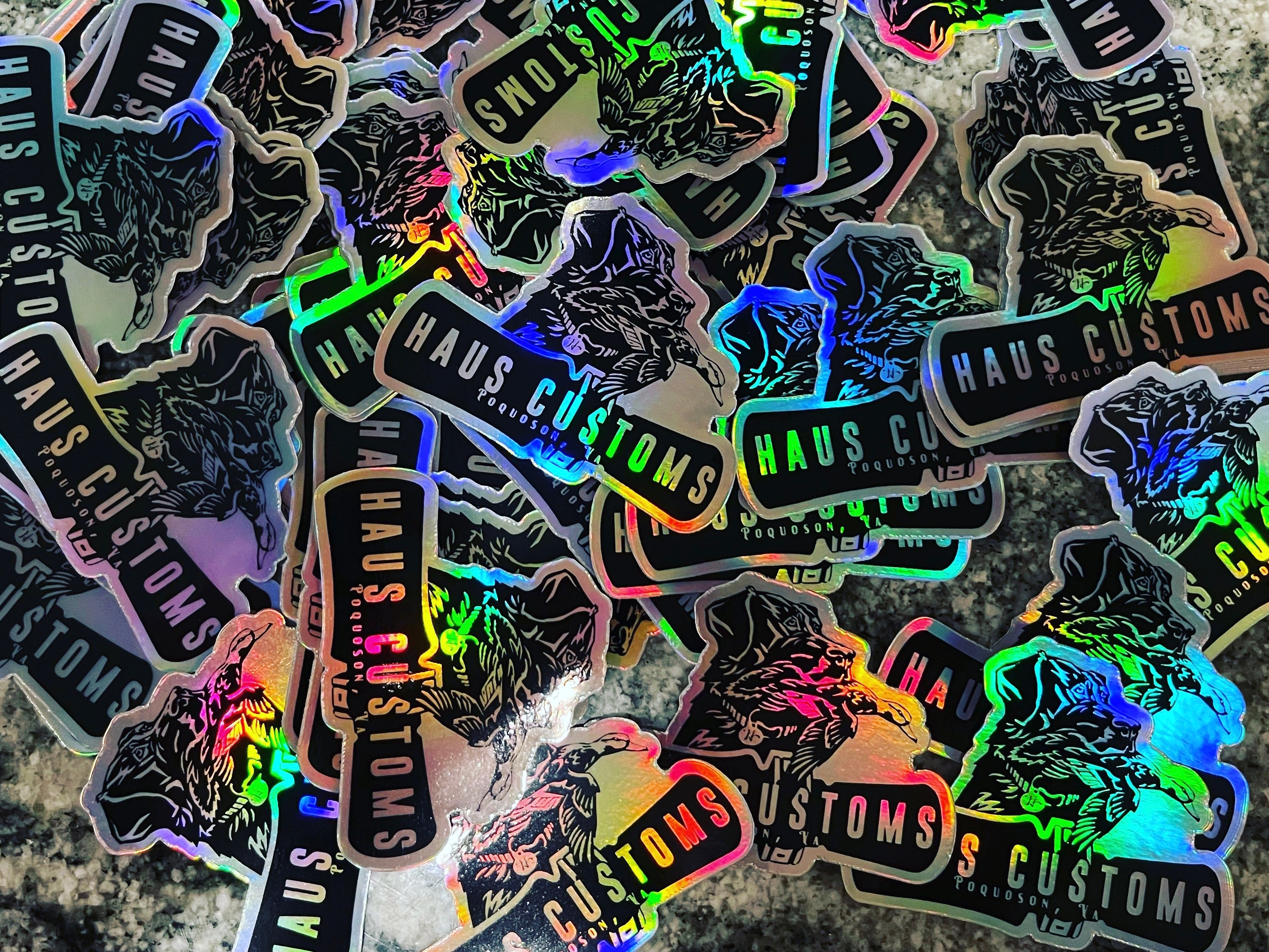 3” stickers!