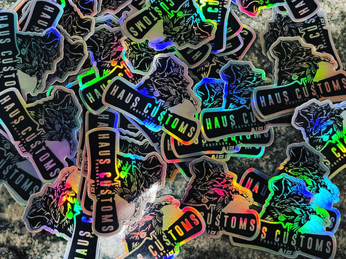 3” stickers!