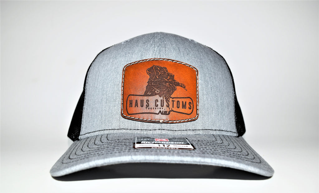 Grey with Black mesh