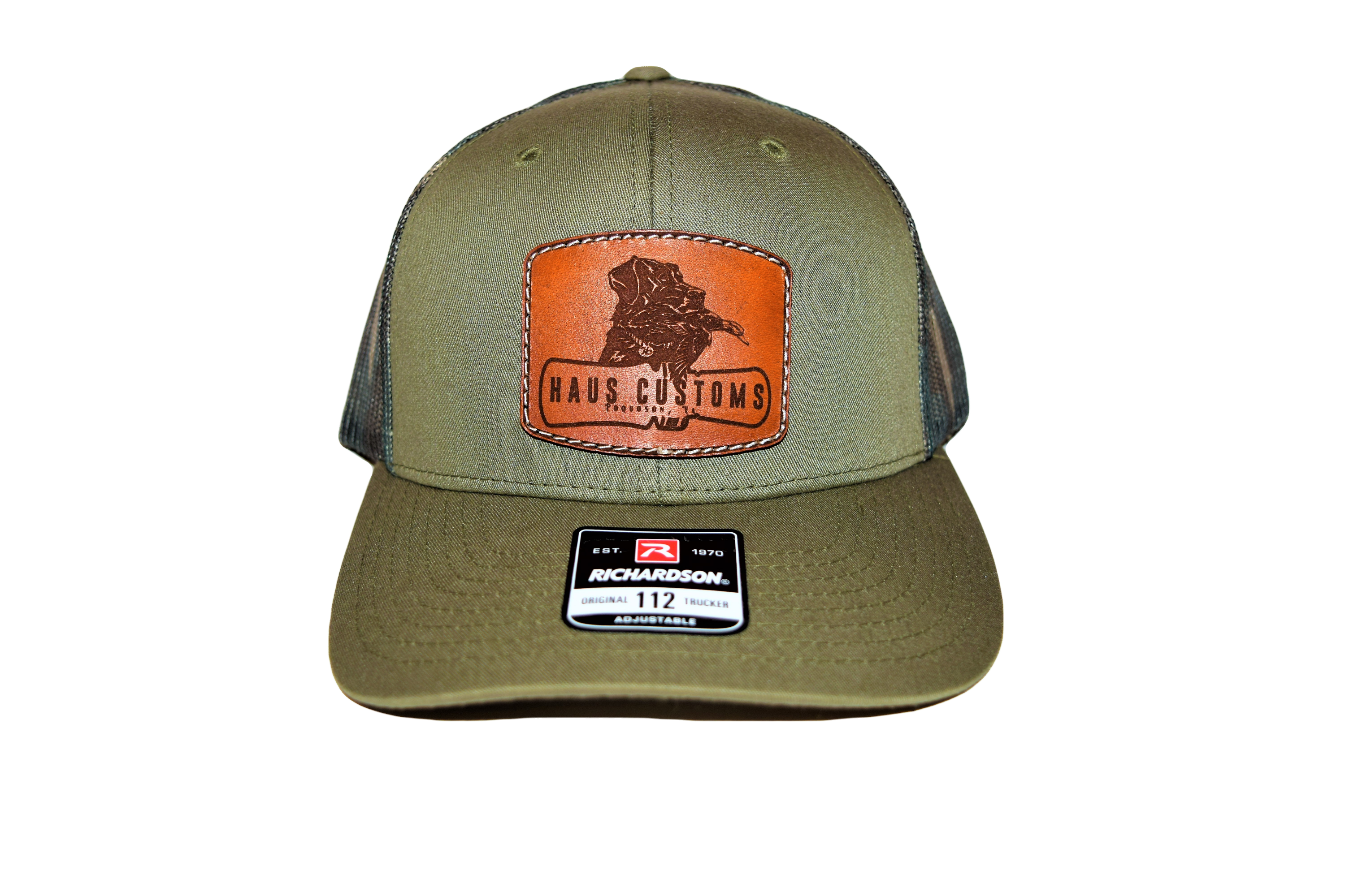 Green with Camo mesh