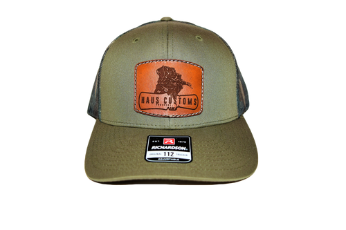 Green with Camo mesh