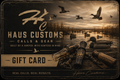 Haus Customs Gift Card